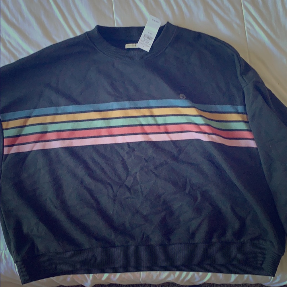Striped sweatshirt